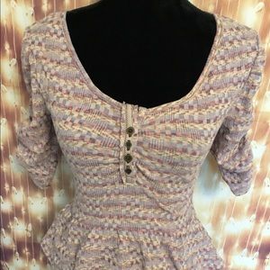 Free People Peplum Top